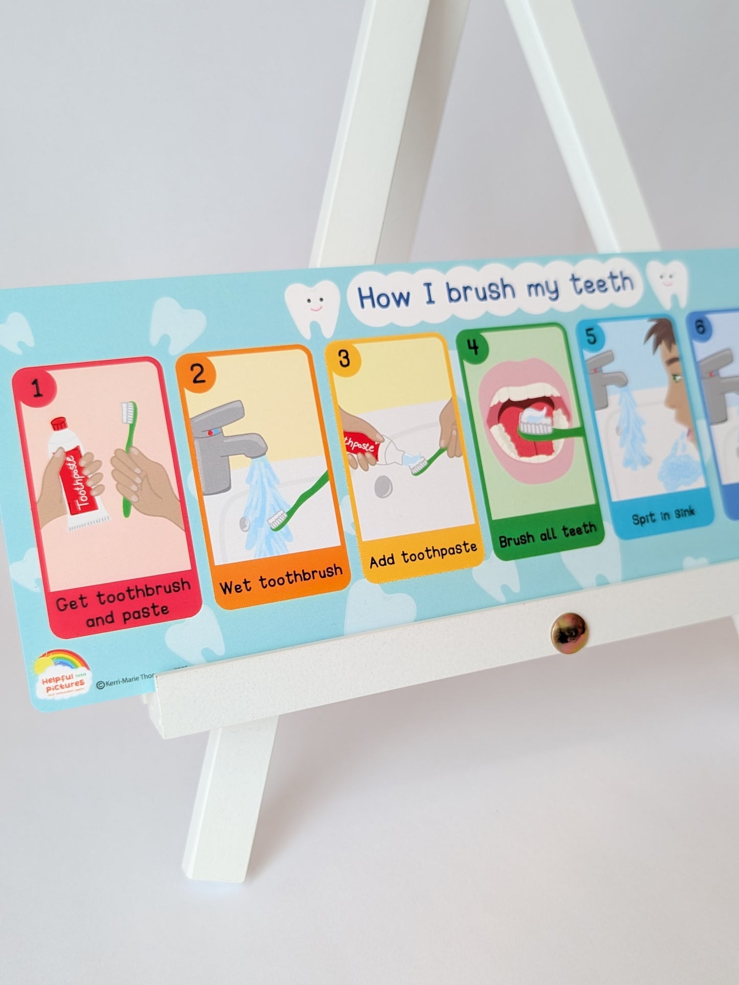 How I brush my teeth guide