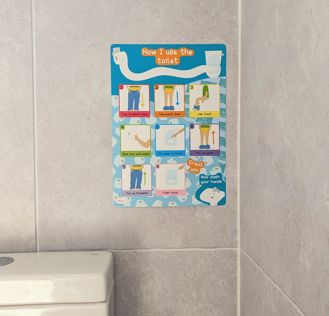 From start to finish - A simple guide to toilet training !