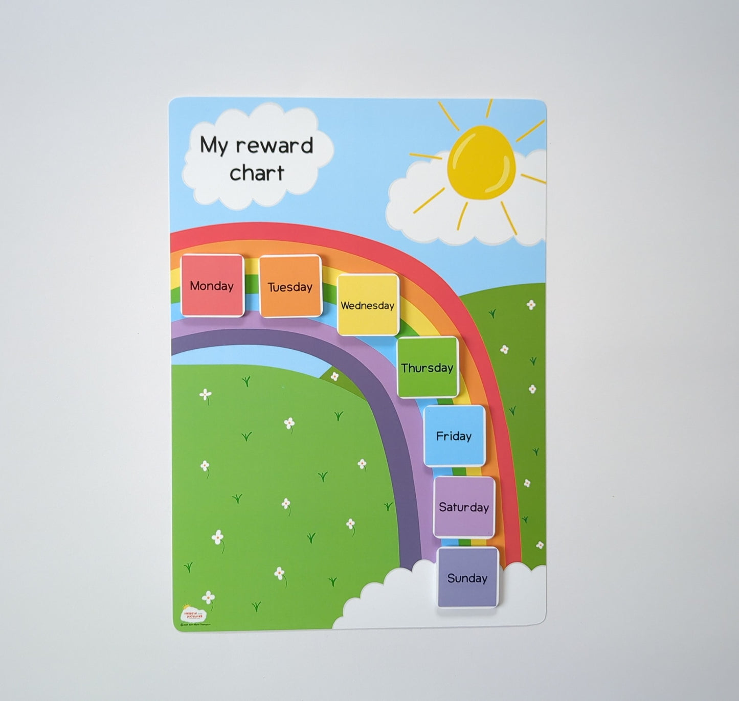 Rainbow Reward Chart