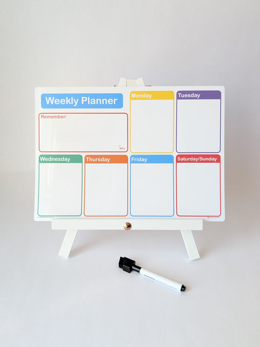 A4 Whiteboard Weekly Planner