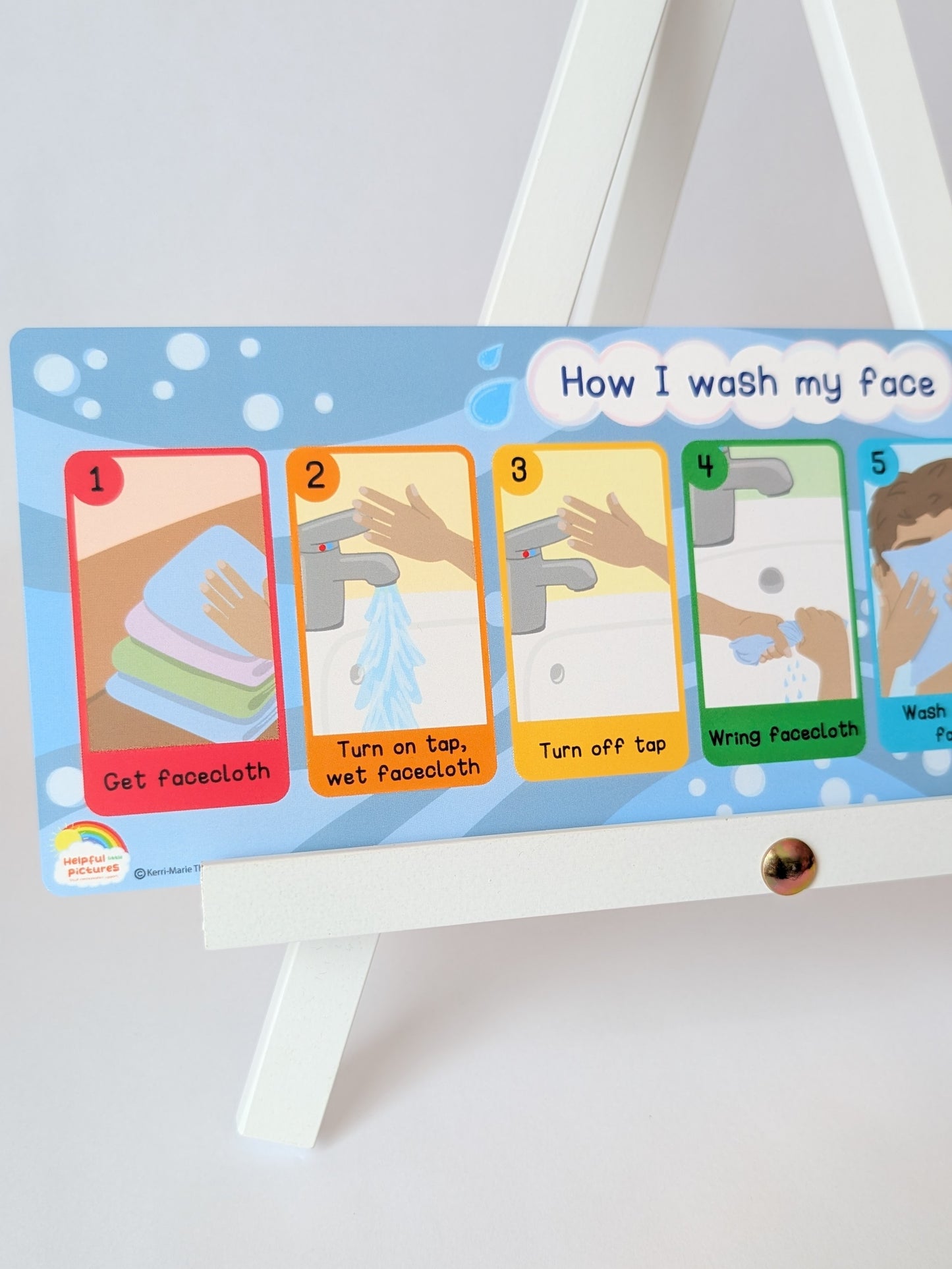 How I wash my face guide